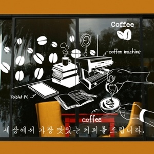 im063-커피를 사랑하는 바리스타/그래픽스티커