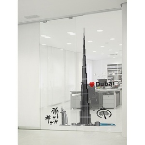 포인트스티커[아방스](KR-0071) 두바이 타워/투명원단