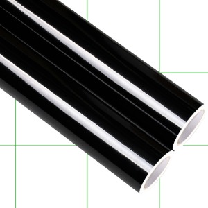 LG 인테리어필름시트지 ( ESH05 ) 고광택 블랙