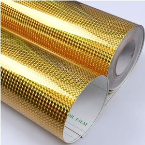 메탈시트지[아방스]홀로그램시트지- gold hologram [ 제품번호 IT-P517 ] hologram