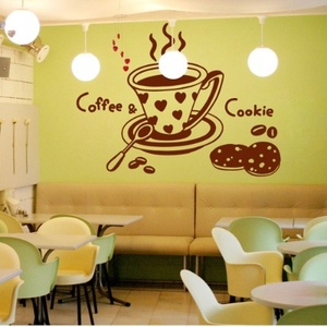 그래픽스티커[아방스] cj033-커피&amp;쿠키/샵/매장/인테리어/꾸미기/커피/카페/쿠키/샵꾸미기