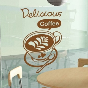 그래픽스티커[아방스] cj043-아주 맛있는 커피