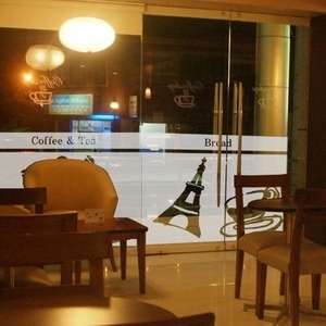 글라스시트지  im005-반투명유리디자인2-Cafe(A+B+C)셋트/레터링/카페/커피숍
