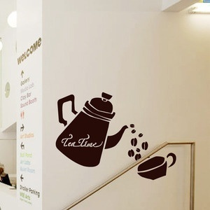 그래픽스티커[아방스] im036-Real coffee bean 3(big)-tea time/그래픽스티커/포인트스티커/원두/카페/커피숍꾸미기