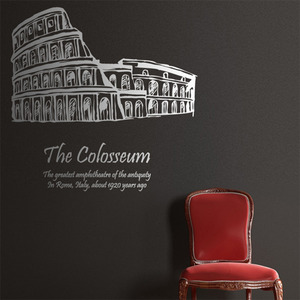 그래픽스티커[아방스] pp068-콜로세움/The Colosseum/건물/레터링