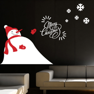 cg722-눈사람의메리크리스마스_그래픽스티커