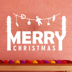 그래픽스티커 cj639-크리스마스날의선물/그래픽스티커/성탄절/장식/사탕/오너먼트/하트/레터링/겨울/인테리어/데코